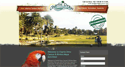 Desktop Screenshot of charliedrewcancun.com